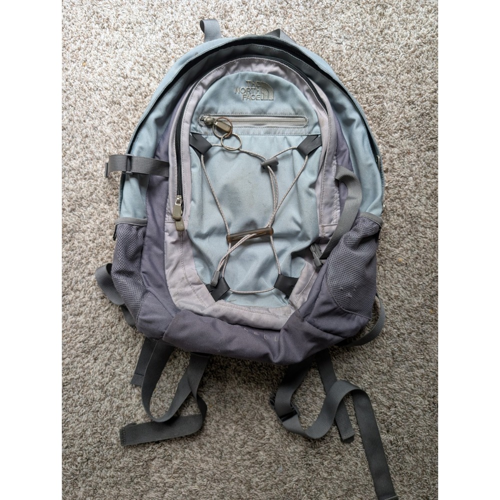 The North Face Isabella Backpack Womens OS Gray Blue Gorpcore Bag School